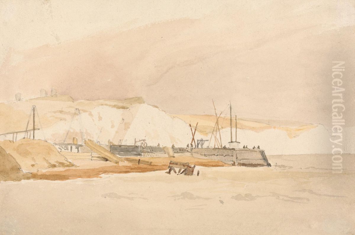 Dover Oil Painting by James Stark