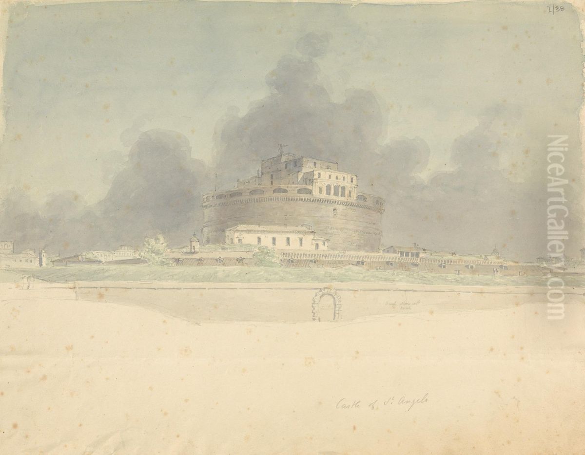 Castel Sant' Angelo Oil Painting by Robert Smirke