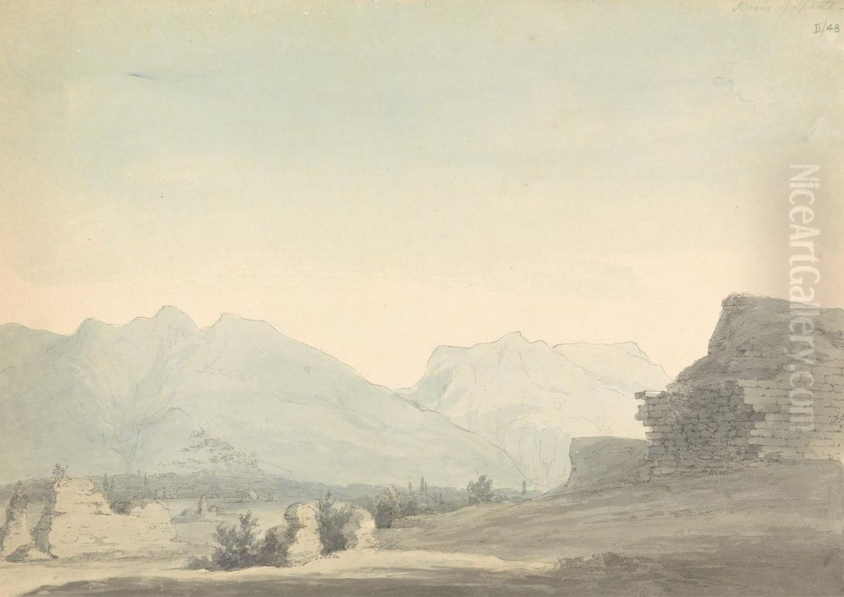 Plains of Sparta Oil Painting by Robert Smirke