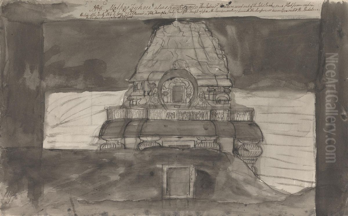 Malhas Turksee alias Kauteseneo Oil Painting by Gangaram Chintaman Tambat