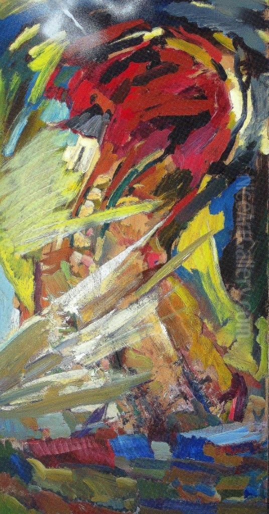 Pain Oil Painting by Aharon April