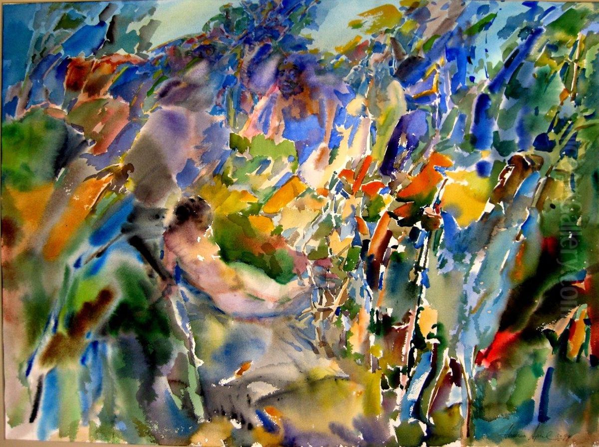 Song of Songs-Last Oil Painting by Aharon April