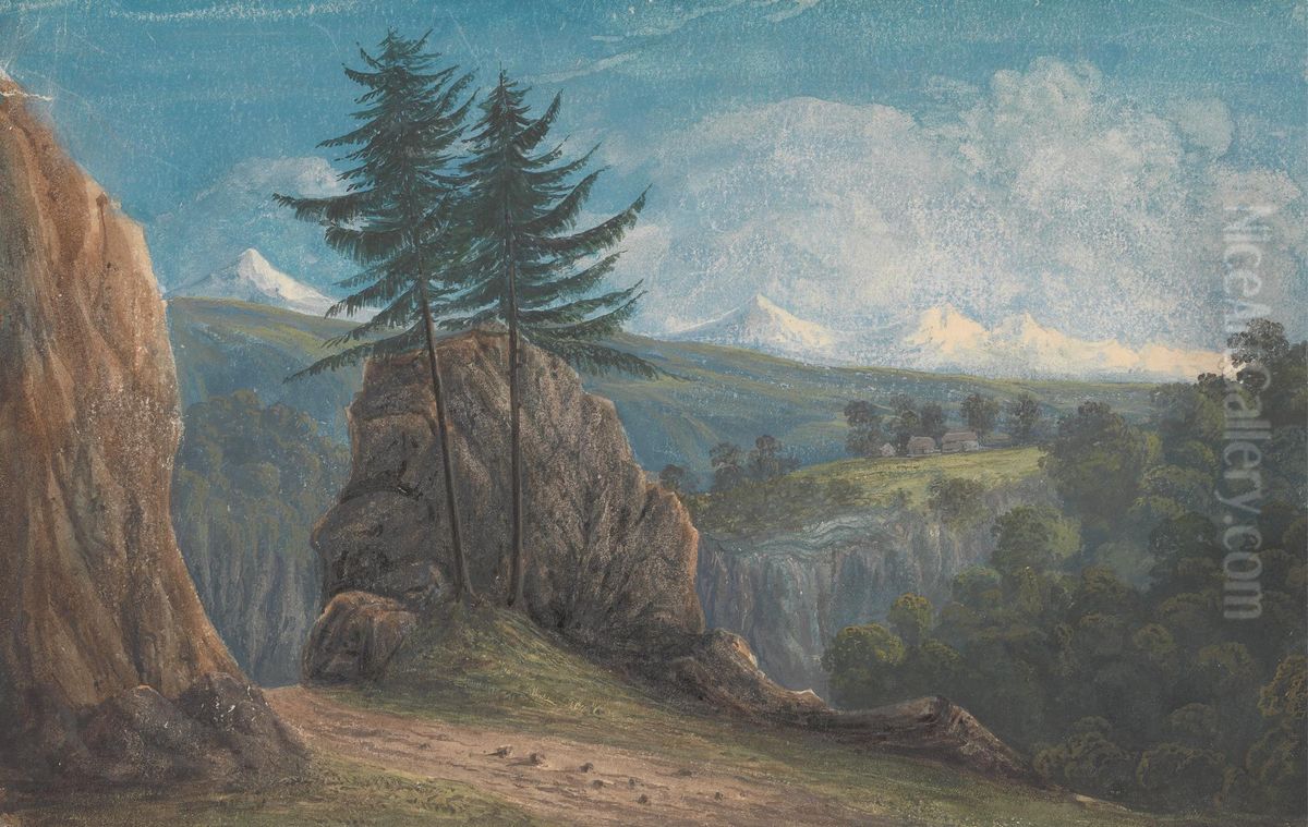 Canton/ Berne (Switzerland) Oil Painting by Isaac Weld