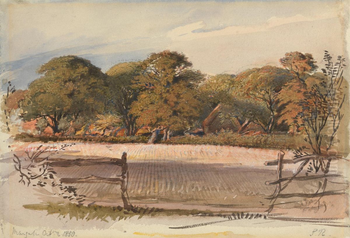 Margate, October 2nd, 1850 Oil Painting by George Richmond