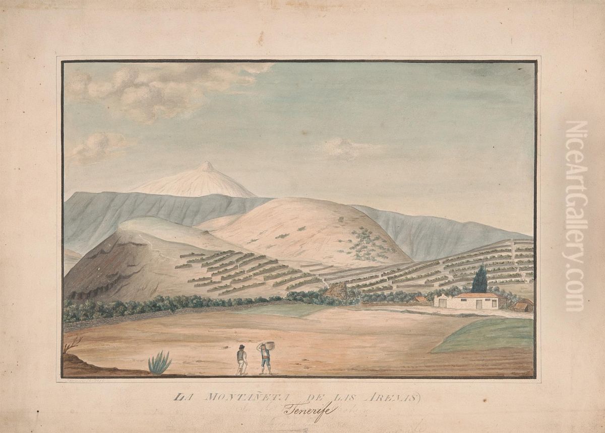 La Montaneta de Las Arenas Oil Painting by Alfred Diston