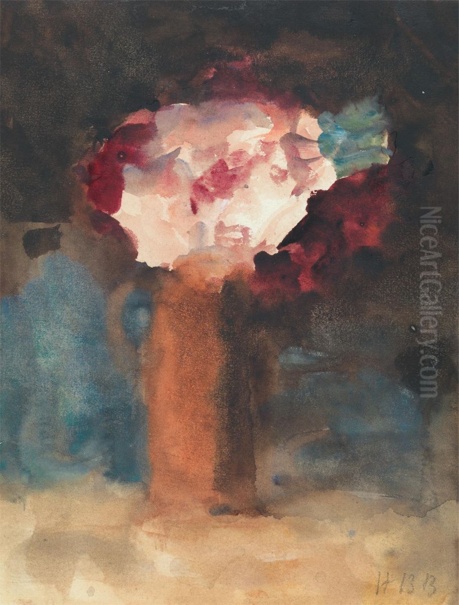 Roses Oil Painting by Hercules Brabazon Brabazon