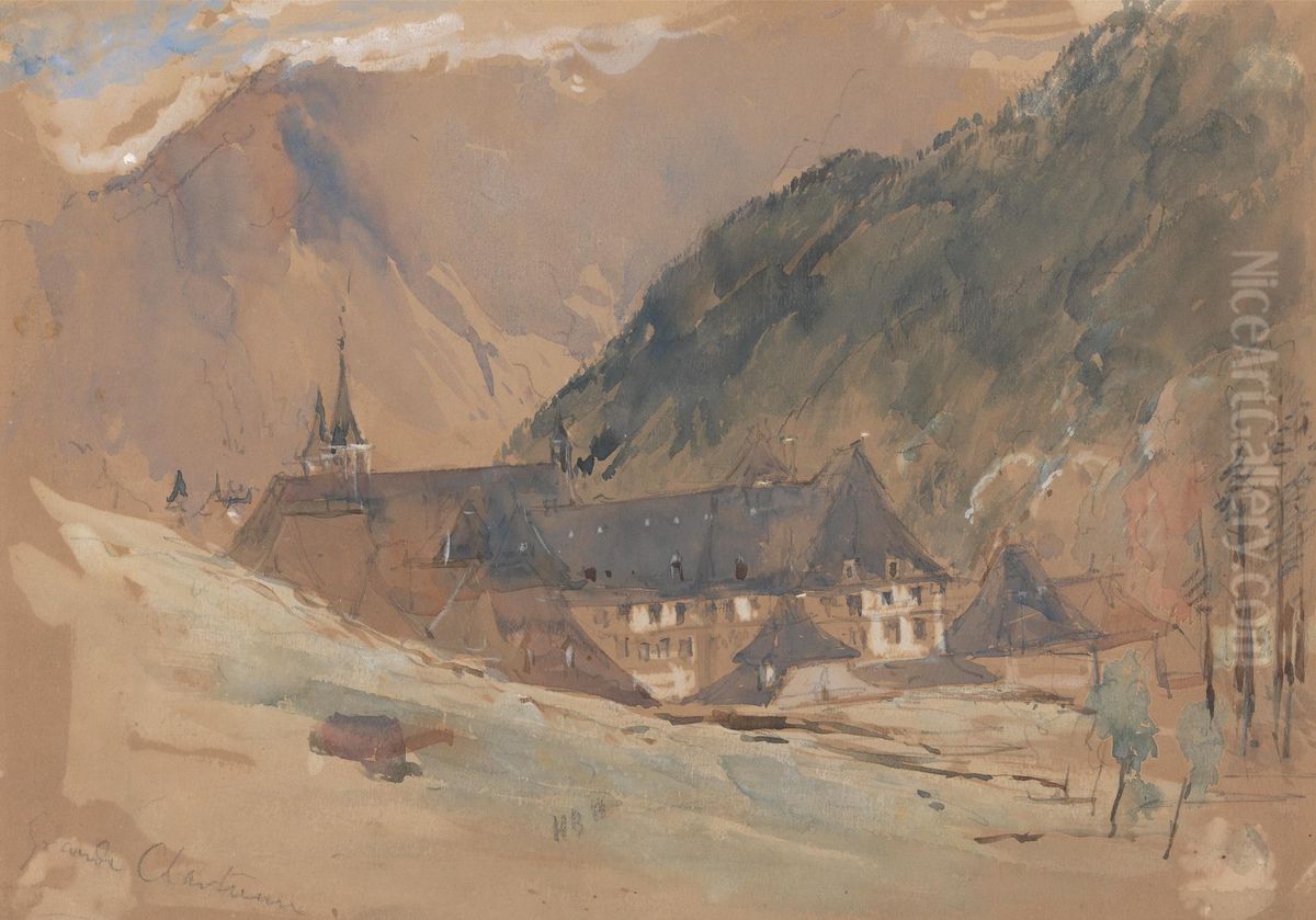 Grande Chartreuse Oil Painting by Hercules Brabazon Brabazon