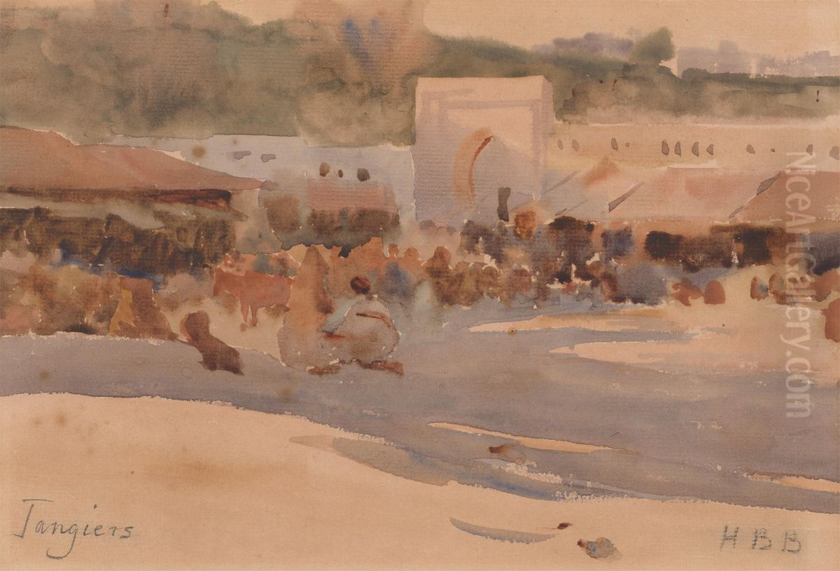 Tangiers Oil Painting by Hercules Brabazon Brabazon