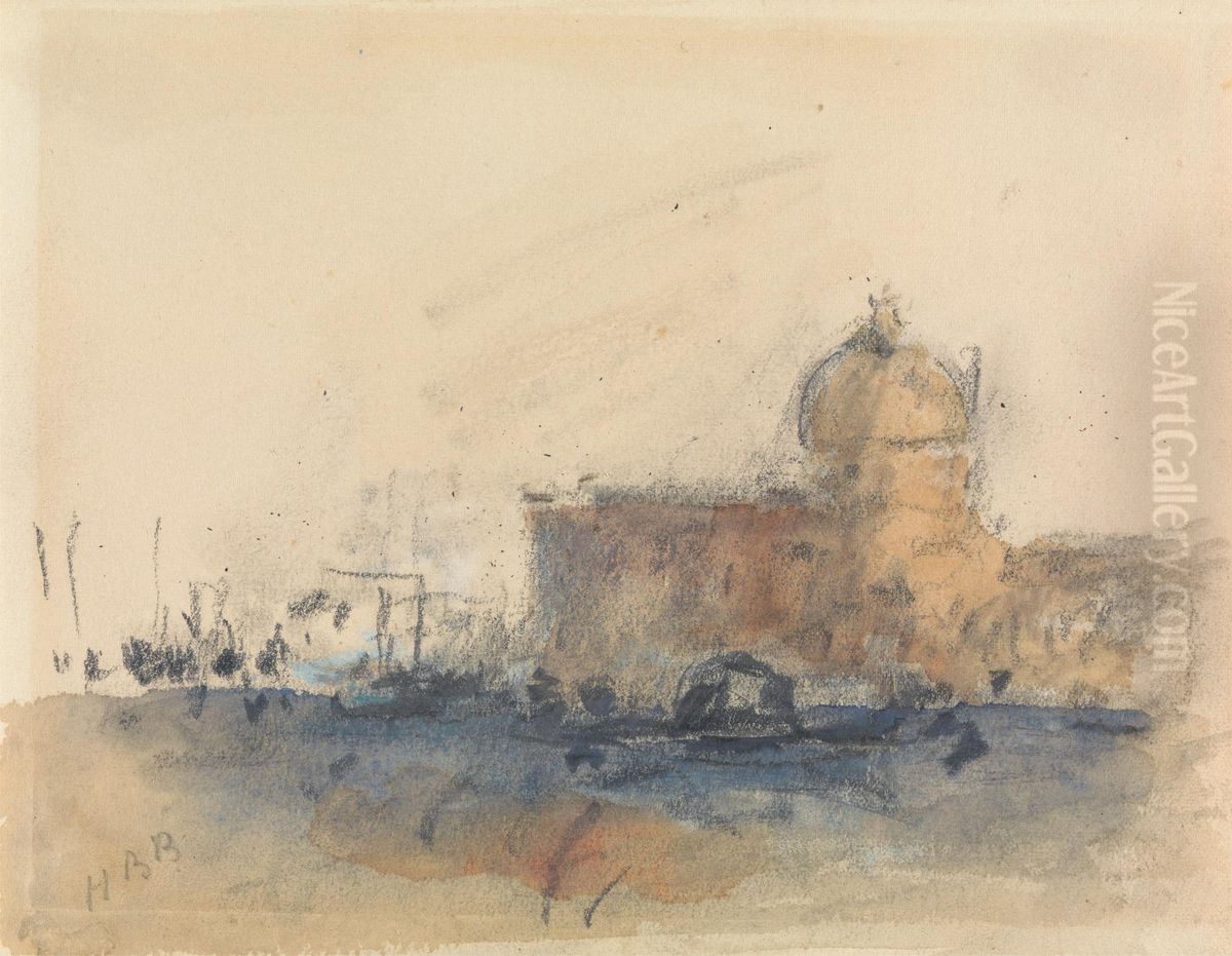 Venice Oil Painting by Hercules Brabazon Brabazon