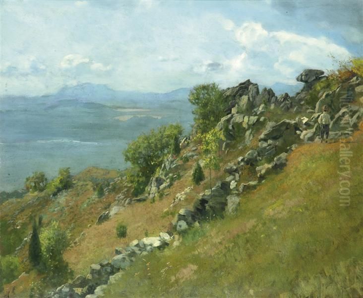 Sui Monti Di Rubiana Oil Painting by Marco Calderini