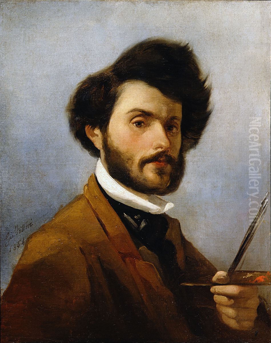 Self-portrait Oil Painting by Giovanni Fattori