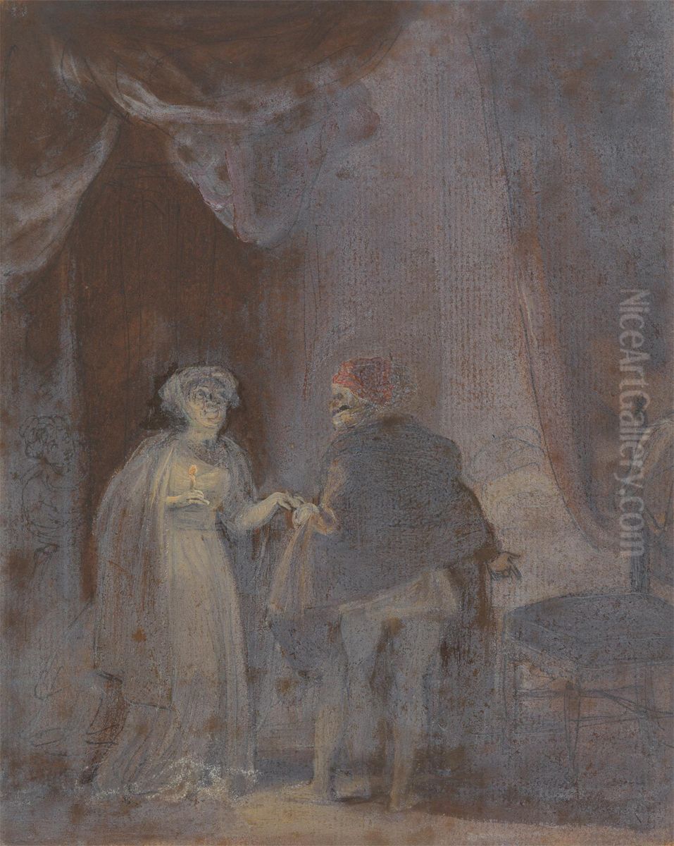 [One from] Illustrations to Shakespeare Oil Painting by Robert Smirke