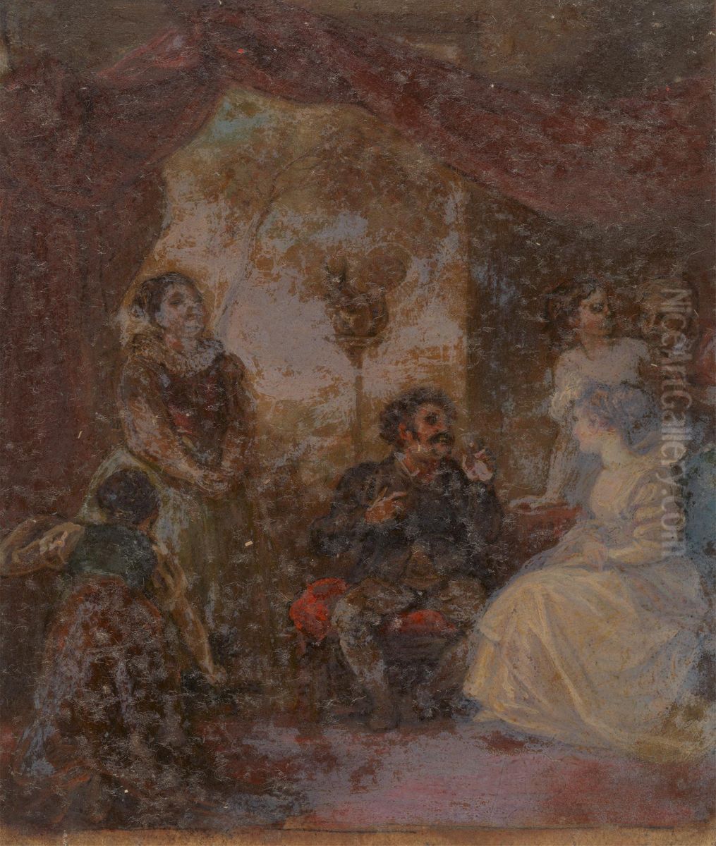 [One from] Illustrations to Shakespeare Oil Painting by Robert Smirke