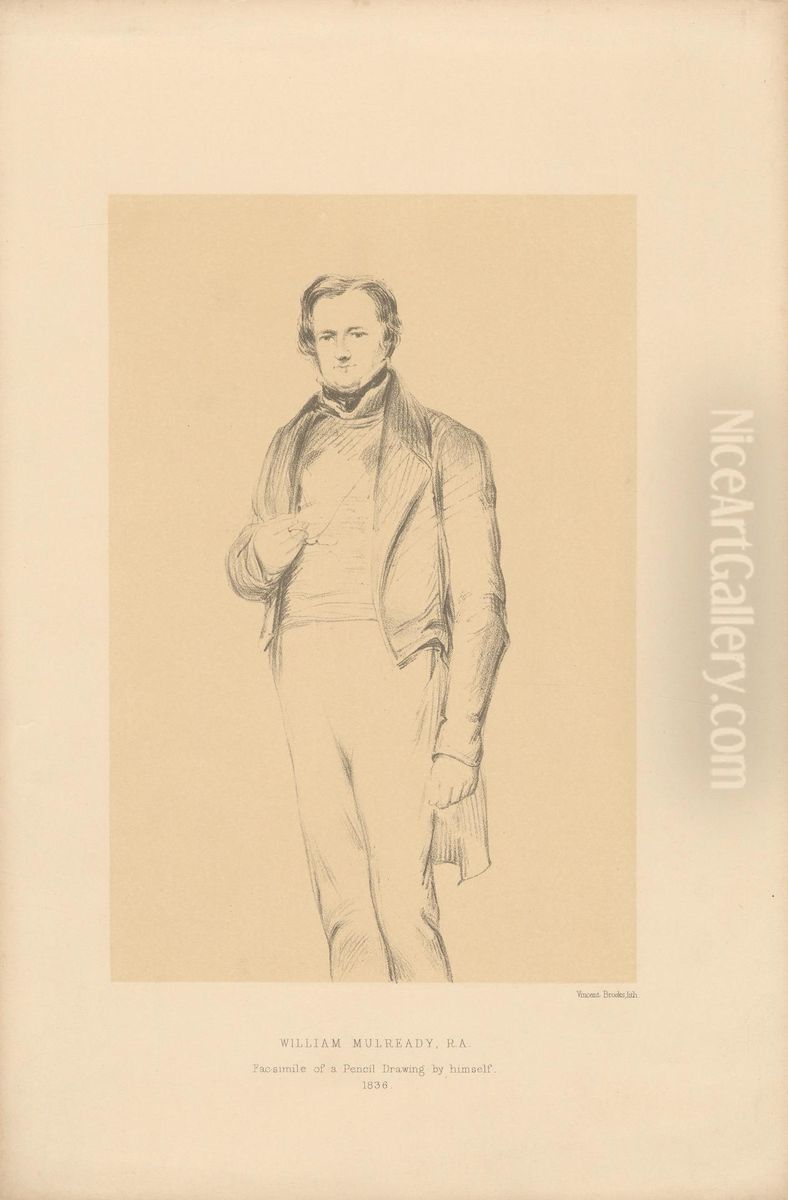 William Mulready, R. A. Oil Painting by Vincent Brooks