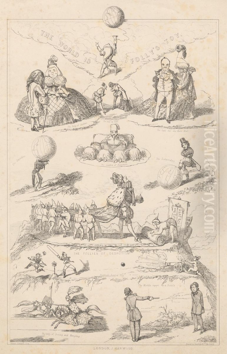 The World is Folly's Toy Oil Painting by Alfred Henry Forrester