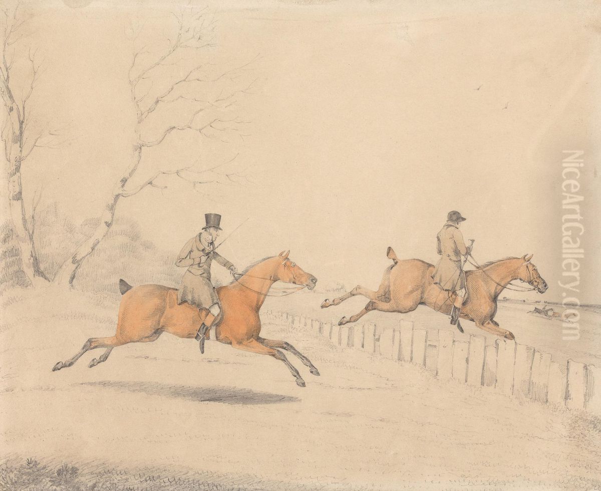 Full Cry Oil Painting by Henry Thomas Alken