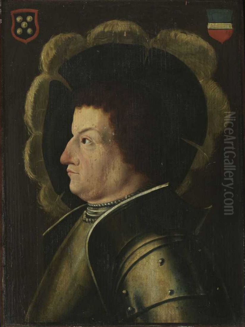 Portrait of Franz von Sickingen Oil Painting by unknown