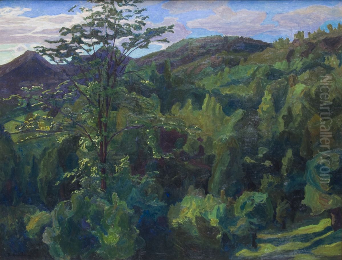 Aften. Kviteseid Oil Painting by Thorvald Erichsen