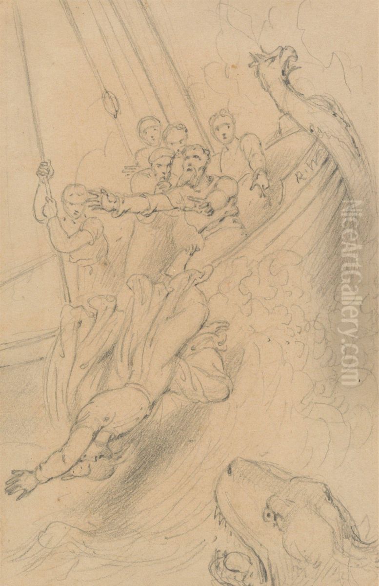 15) Oil Painting by Richard Westall