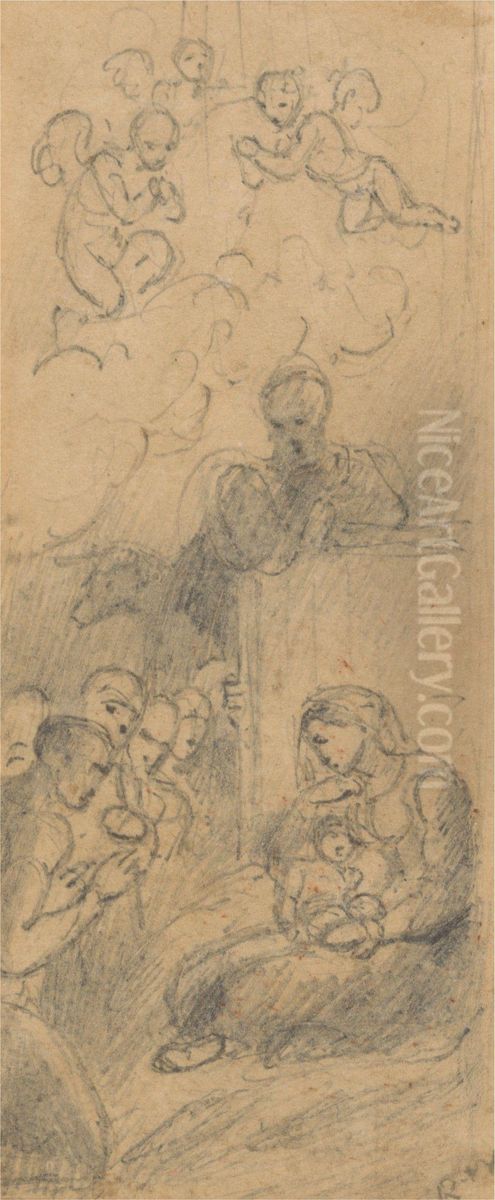 15) Oil Painting by Richard Westall