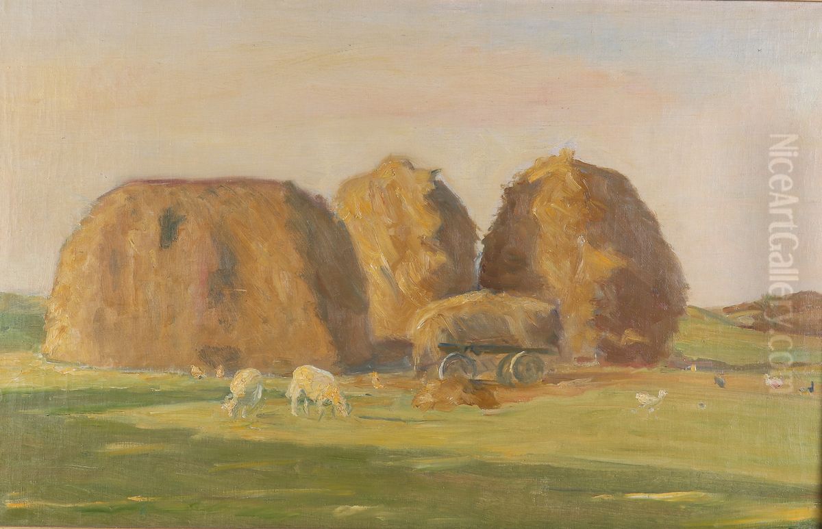 Hostakke. Oil Painting by Michael Peter Ancher