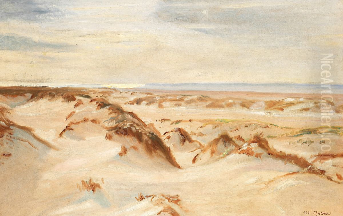 Dunes, Skagen. Oil Painting by Michael Peter Ancher