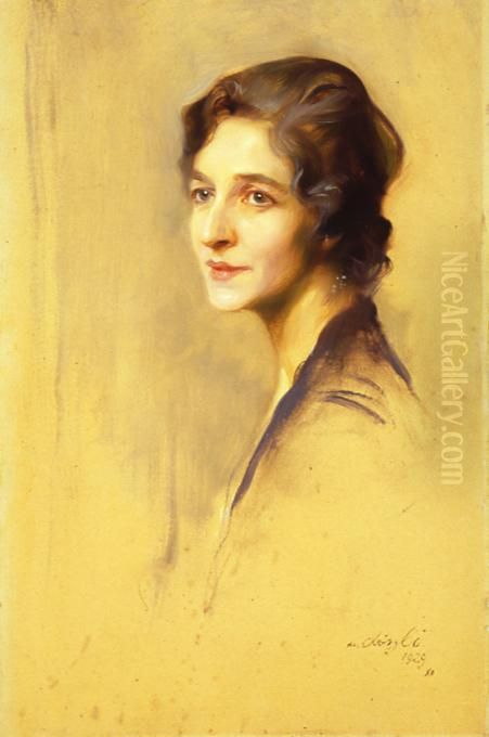 Viscountess Dunedin Oil Painting by Philip de Laszlo