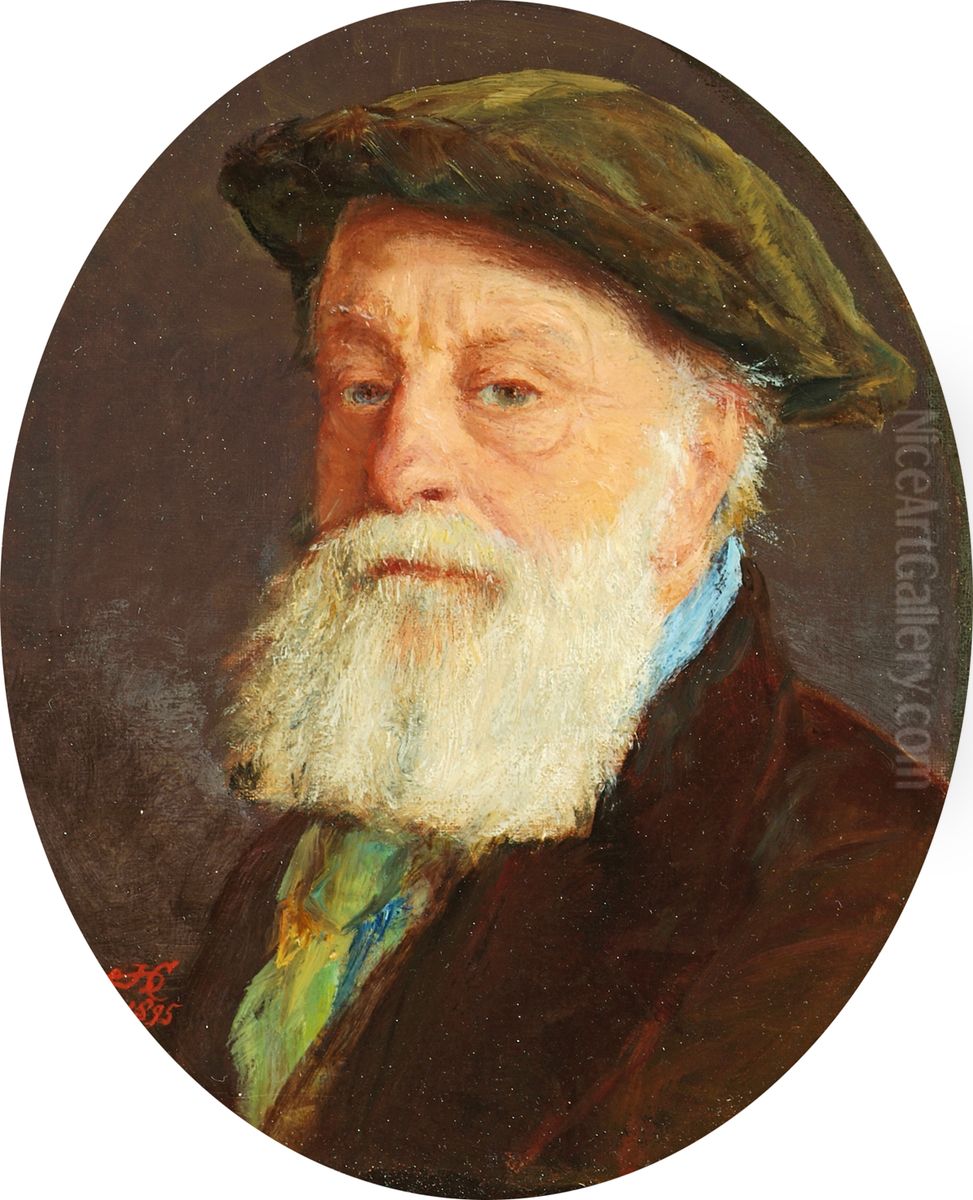 Self-portrait Oil Painting by James Clarke Hook