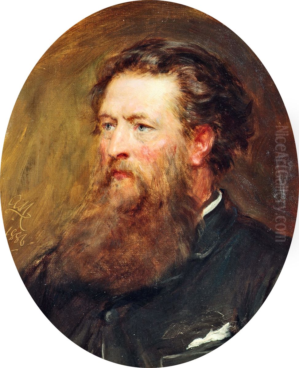 Vicat Cole, RA Oil Painting by Arthur Stockdale Cope