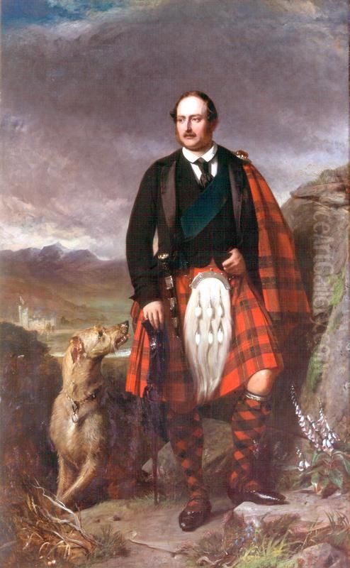 Albert (1819-1861), Prince Consort Oil Painting by John Phillip