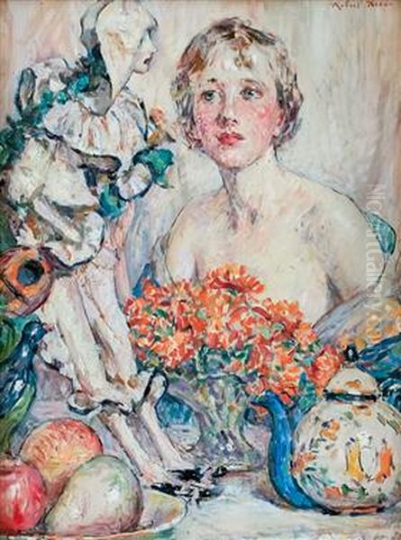 Pyryne Oil Painting by Robert Lewis Reid