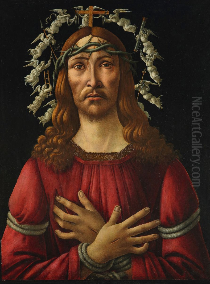 The Man of Sorrows Oil Painting by Sandro Botticelli