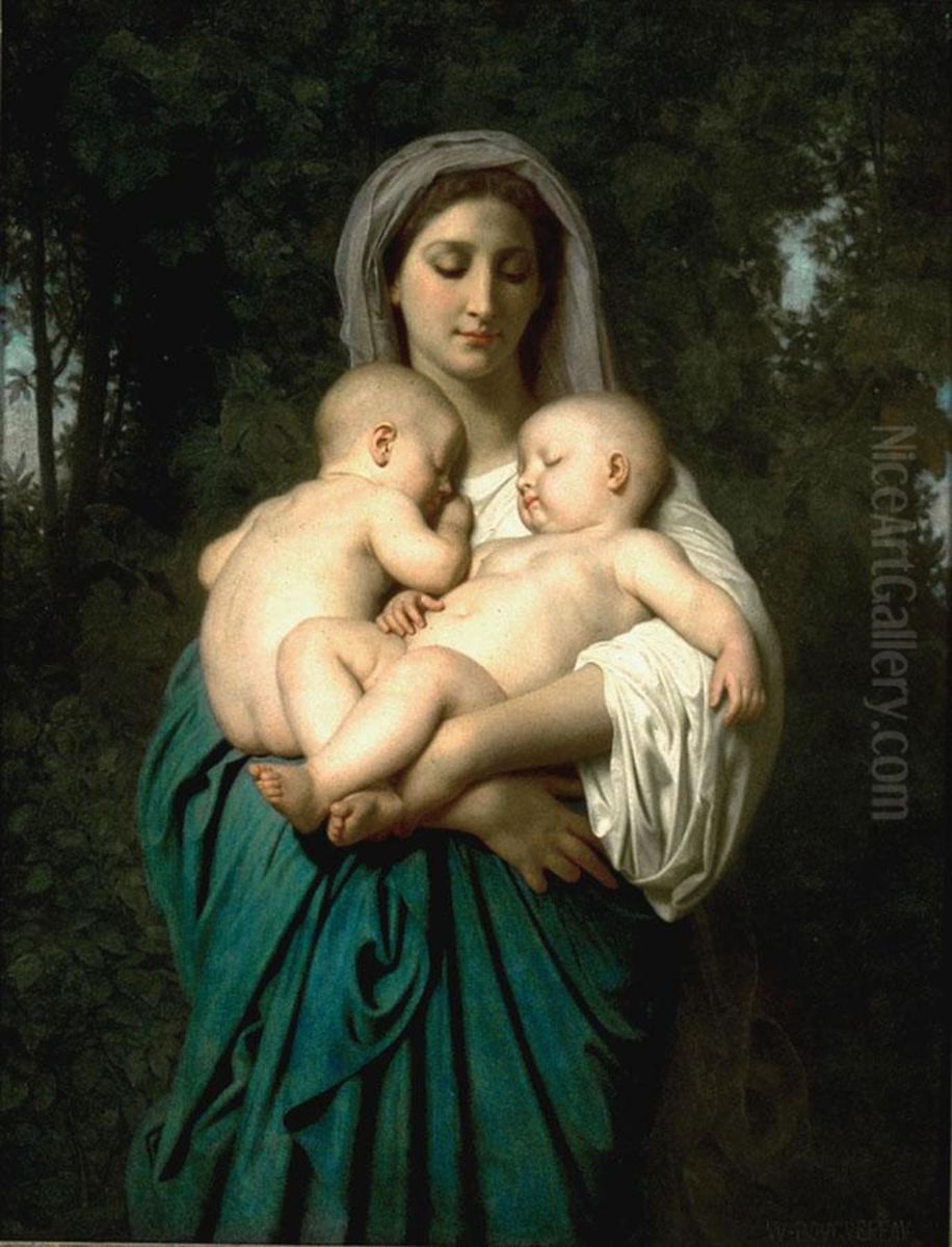 Charity Oil Painting by William-Adolphe Bouguereau