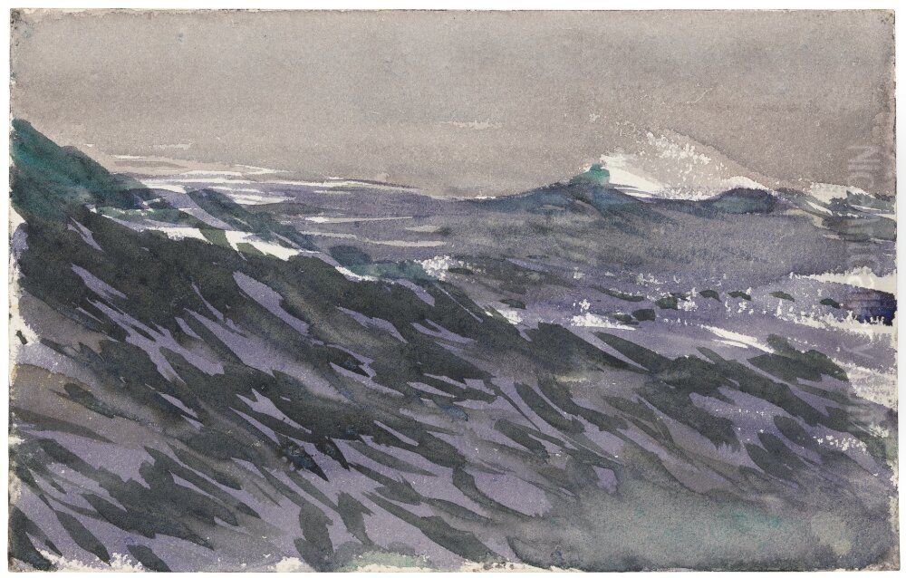 Marine. Study of the Atlantic Oil Painting by Anders Zorn