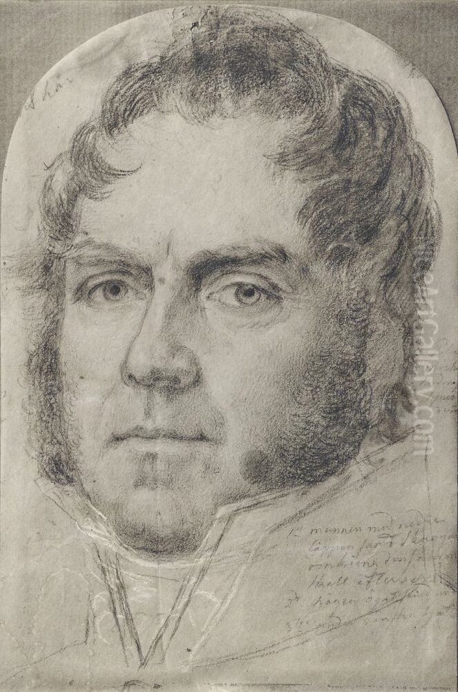 Friherre Per Alexander Rudbeck, overstekammarjunkare Oil Painting by Fredric Westin