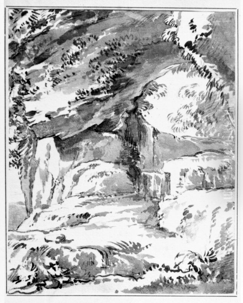 Grotta Oil Painting by Jean Eric Rehn