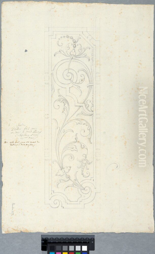 Parterre de broderie for the Gardens of Rosersberg Oil Painting by Johan Harleman