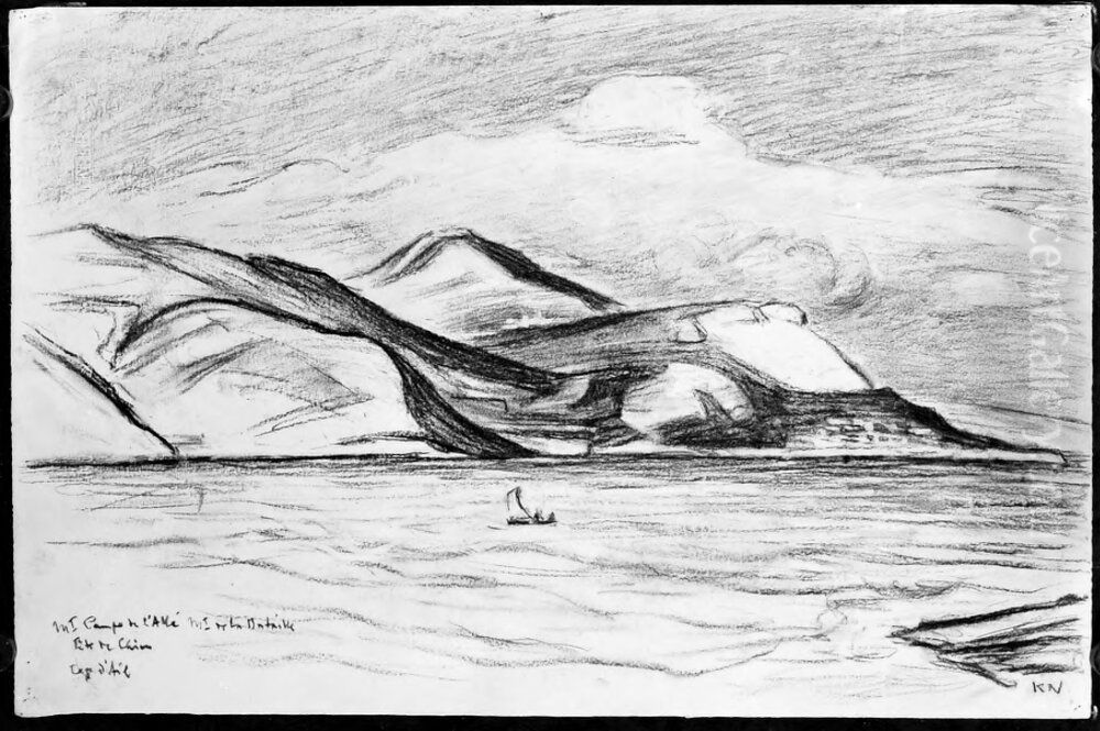 Villefranche, Frankrike Oil Painting by Karl Nordstrom