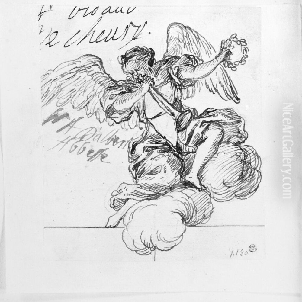 Ryktet Oil Painting by Thomas Blanchet