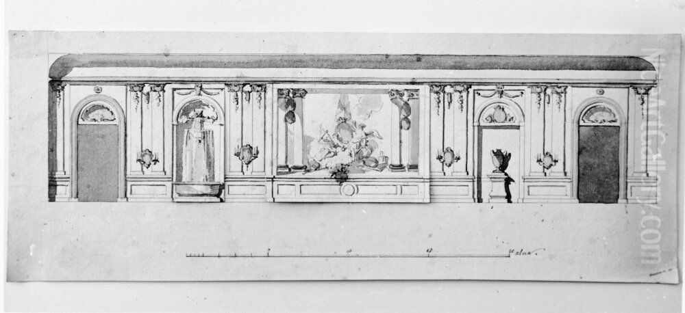 Gallerivagg Oil Painting by Jean Eric Rehn