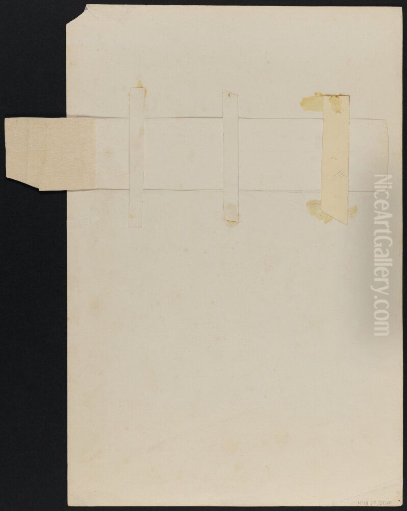 I Egypten. Robert and Elin Thegerstrom on their honeymoon Oil Painting by Carl Larsson