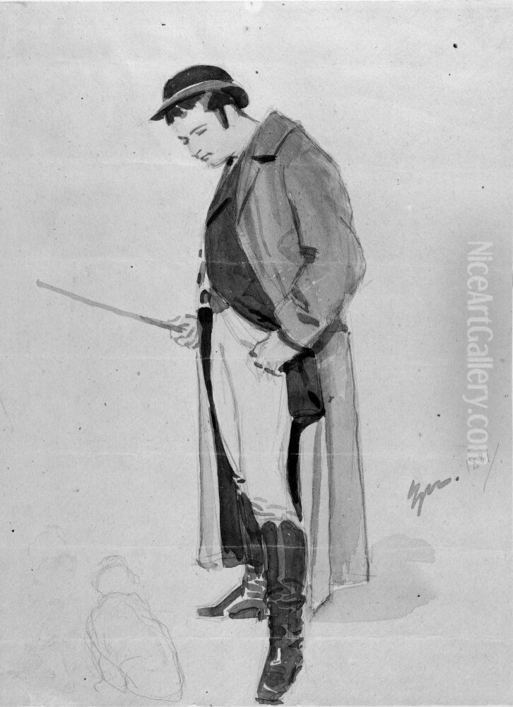 Ridlarare Oil Painting by Anders Zorn