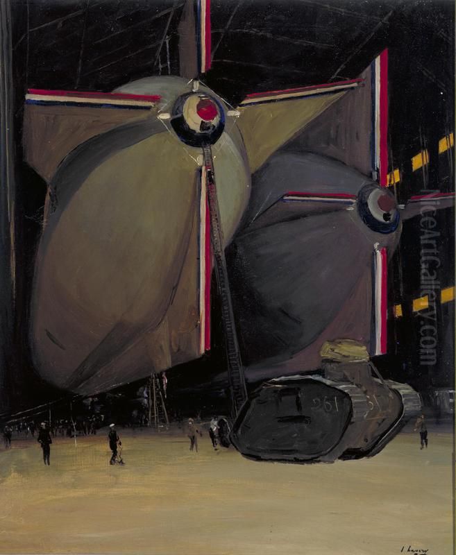 'Rigids' At Pulham Oil Painting by John Lavery