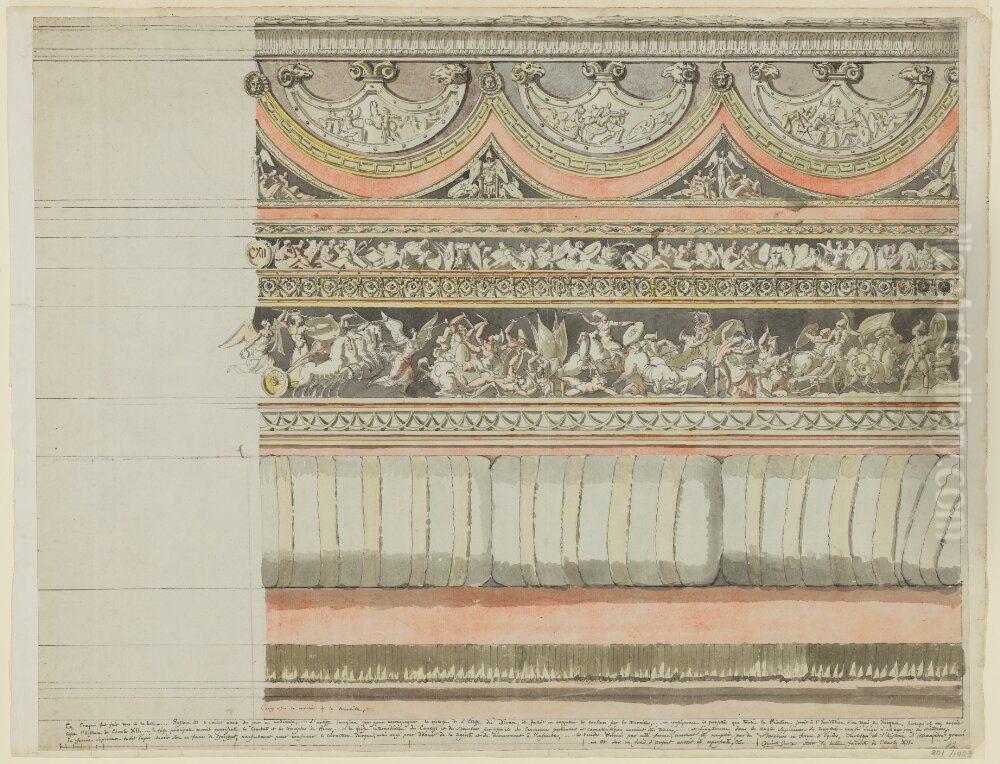 s divan Oil Painting by Louis Masreliez