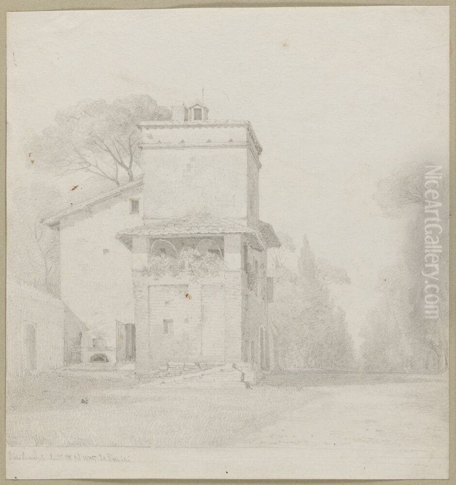 Casino di Raffaello, Villa Borghese, Rom Oil Painting by Uno Troili