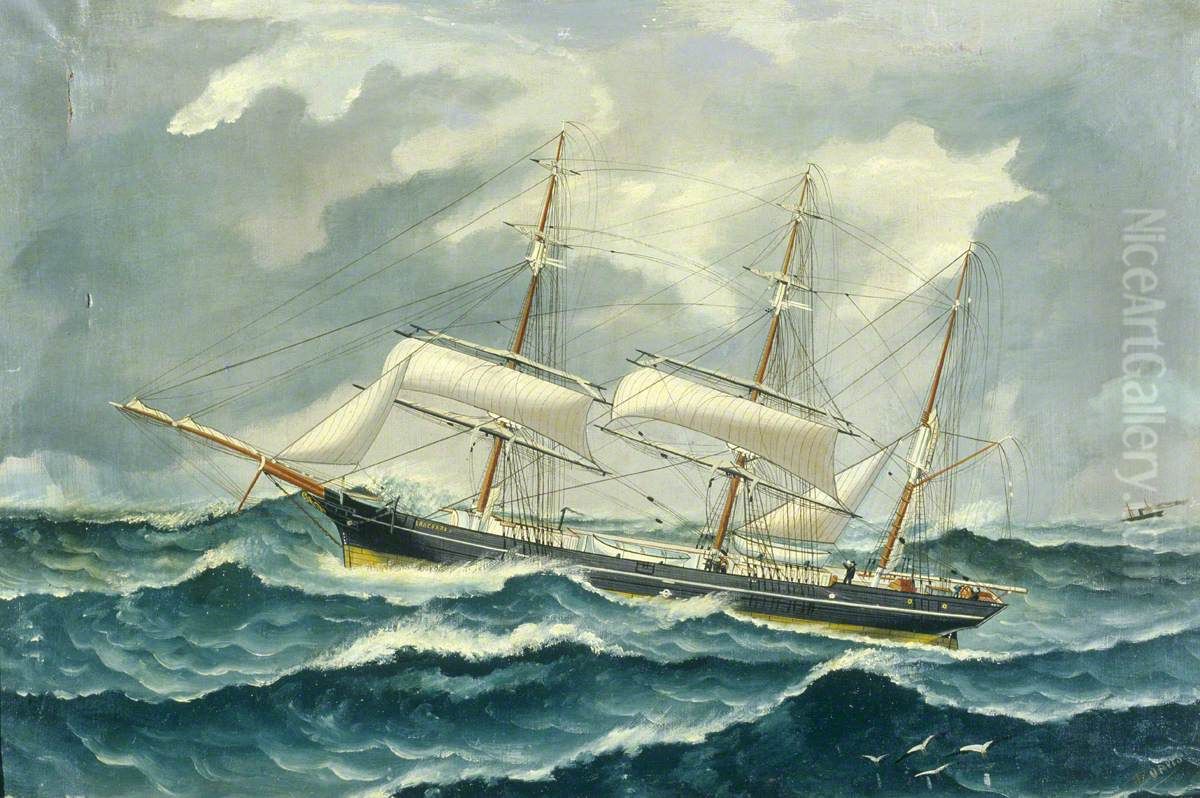 Vanguard Oil Painting by Thomas G. Purvis