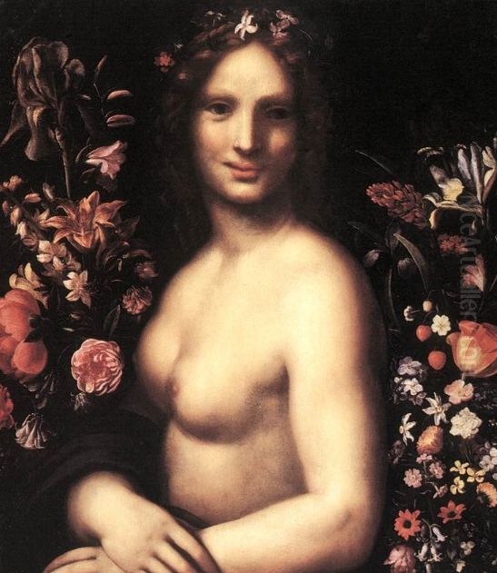 Flora Oil Painting by Carlo Antonio Procaccini