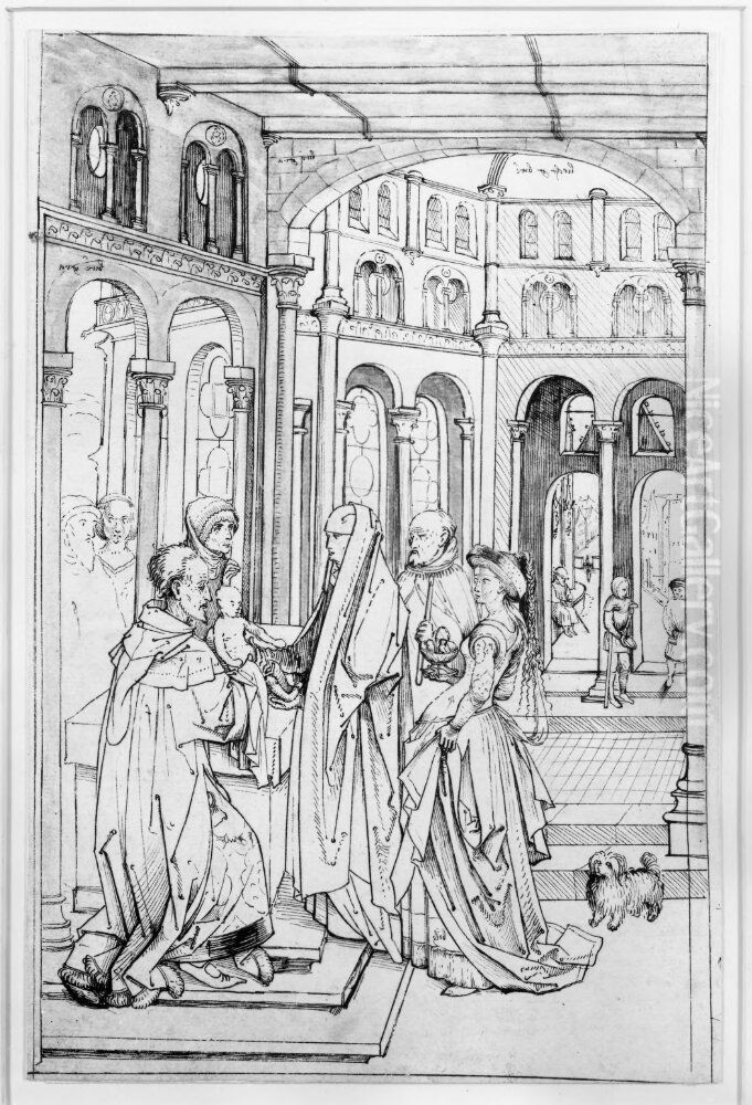 The Presentation in the Temple Oil Painting by Hans Burgkmair the elder