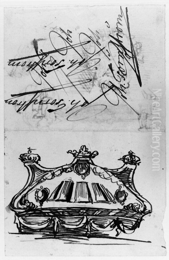 Fartygsakter m.m. Oil Painting by Johan Tornstrom