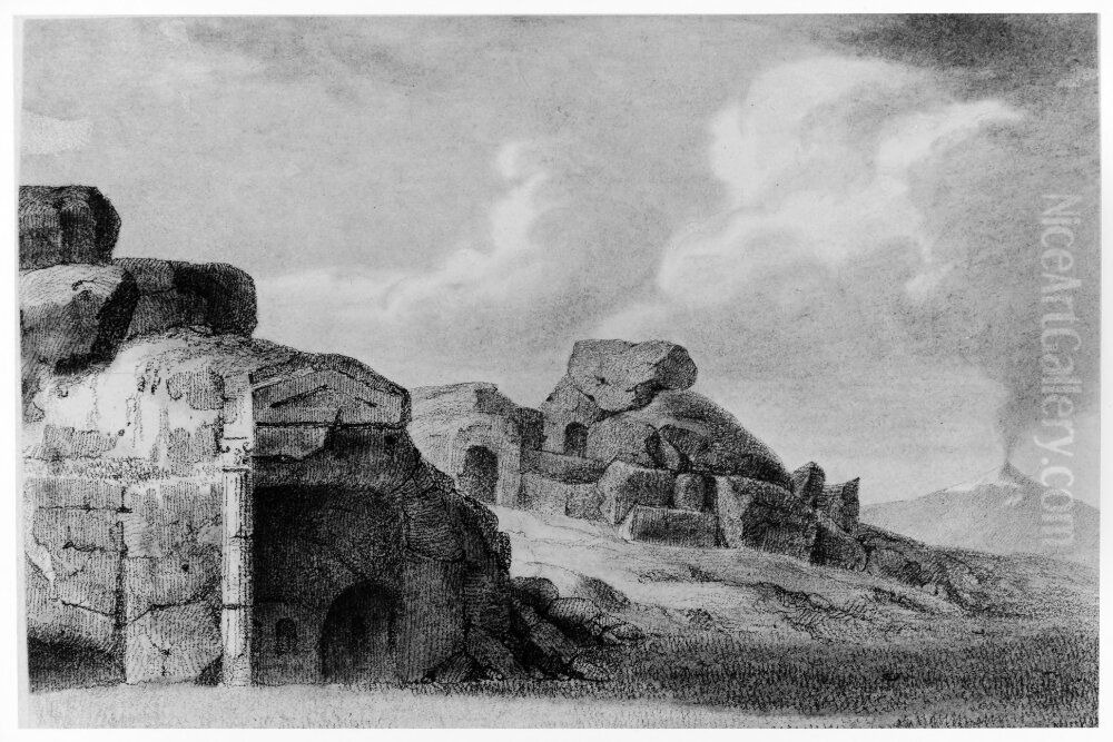 Archimedes grav vid Syracusa Oil Painting by Gustaf Soderberg